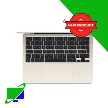 APPLE 13INCH MACBOOK AIR APPLE M3 CHIP WITH 8CORE CPU AND 8CORE GPU 16GB 256GB SSD STARLIGHT