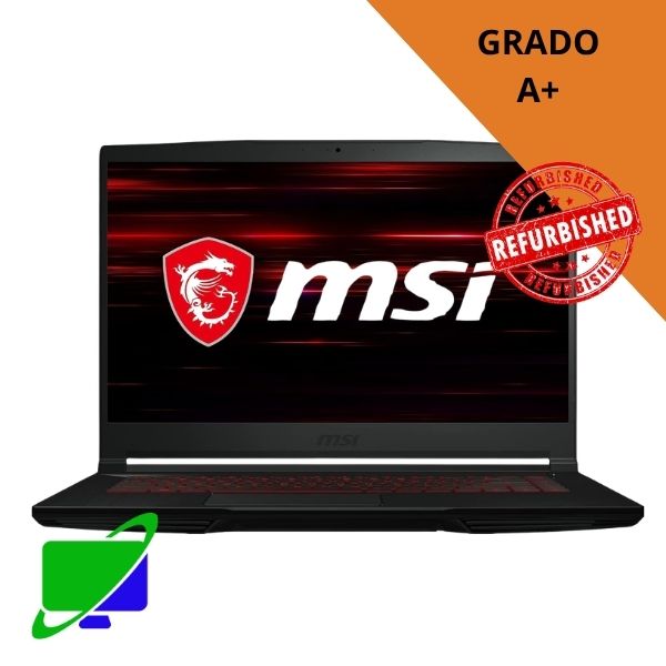 MSI GF63 Thin gaming ricondizionato Intel Core i5-10500H 16GB RAM SSD 500GB GTX 1650 4GB